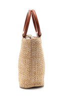 Women's Straw Handbag | Derimod Women's Straw Handbag | Derimod
