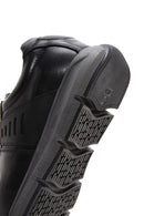 Men's Black Leather Casual Sneaker | Derimod Men's Black Leather Casual Sneaker | Derimod