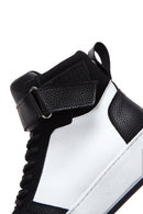 Women's Black High Top Sneaker | Derimod Women's Black High Top Sneaker | Derimod