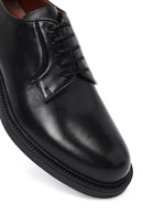 Men's Black Lace-up Leather Casual Shoes | Derimod Men's Black Lace-up Leather Casual Shoes | Derimod