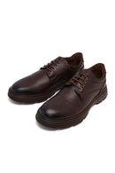 Men's Brown Lace-Up Leather Casual Shoes | Derimod Men's Brown Lace-Up Leather Casual Shoes | Derimod