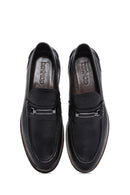 Erkek Siyah Deri Casual Loafer | Derimod Erkek Siyah Deri Casual Loafer | Derimod