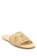 Women's Straw Slippers | Derimod Women's Straw Slippers | Derimod
