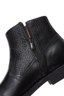 Men's Black Leather Classic Zipper Boots | Derimod Men's Black Leather Classic Zipper Boots | Derimod