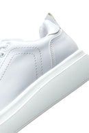 Kadın Beyaz Kalın Tabanlı Sneaker | Derimod Kadın Beyaz Kalın Tabanlı Sneaker | Derimod