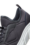 Kadın Gri Kalın Tabanlı Kumaş Sneaker | Derimod Kadın Gri Kalın Tabanlı Kumaş Sneaker | Derimod