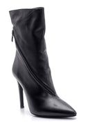 Women's Leather Heeled Boots | Derimod Women's Leather Heeled Boots | Derimod