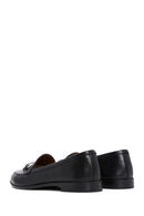Kadın Siyah Deri Maskülen Loafer | Derimod Kadın Siyah Deri Maskülen Loafer | Derimod