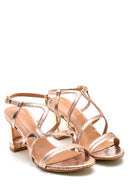 Women's Casual Heeled Sandals | Derimod Women's Casual Heeled Sandals | Derimod