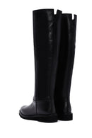 Women's Black Leather Casual Leather Boots | Derimod Women's Black Leather Casual Leather Boots | Derimod