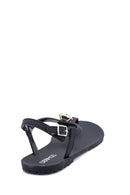 Women's Stone Detailed Sandals | Derimod Women's Stone Detailed Sandals | Derimod