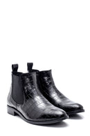 Women's Crocodile Chelsea Boots | Derimod Women's Crocodile Chelsea Boots | Derimod