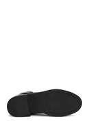 Women's Black Zippered Buckle Detailed Boots | Derimod Women's Black Zippered Buckle Detailed Boots | Derimod