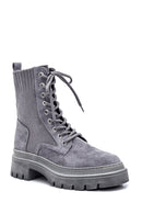 Women's Leather Boots with Socks | Derimod Women's Leather Boots with Socks | Derimod