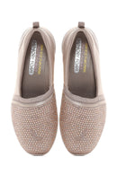 Skechers Women's Gold Arya Casual Sneaker | Derimod Skechers Women's Gold Arya Casual Sneaker | Derimod