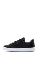 Hammer Jack Erkek Sıyah Toscana Deri Sneaker | Derimod Hammer Jack Erkek Sıyah Toscana Deri Sneaker | Derimod