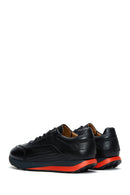 Erkek Siyah Deri Sneaker | Derimod Erkek Siyah Deri Sneaker | Derimod
