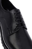 Men's Black Lace-Up Leather Classic Shoes | Derimod Men's Black Lace-Up Leather Classic Shoes | Derimod