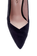Women's Heel Detailed Suede Stiletto | Derimod Women's Heel Detailed Suede Stiletto | Derimod