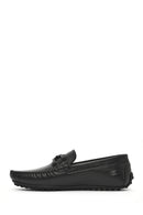 Erkek Siyah Tokalı Deri Loafer | Derimod Erkek Siyah Tokalı Deri Loafer | Derimod
