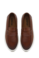 Men's Tan Leather Loafer | Derimod Men's Tan Leather Loafer | Derimod