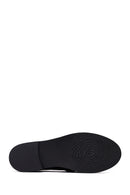 Woman Black Tassel Leather Masculine Loafer | Derimod Woman Black Tassel Leather Masculine Loafer | Derimod