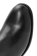 Women's Black Leather Chelsea Boots | Derimod Women's Black Leather Chelsea Boots | Derimod