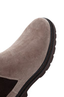 Men's Mink Suede Leather Chelsea Boots | Derimod Men's Mink Suede Leather Chelsea Boots | Derimod