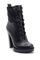 Women's Leather Heeled Boots | Derimod Women's Leather Heeled Boots | Derimod