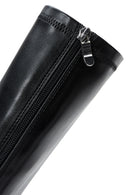 Women's Black Leather Heeled Boots | Derimod Women's Black Leather Heeled Boots | Derimod