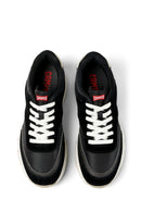 Camper Kadın Siyah Drift Deri Sneaker | Derimod Camper Kadın Siyah Drift Deri Sneaker | Derimod