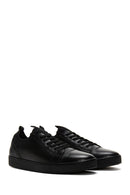 Men's Black Leather Sneaker | Derimod Men's Black Leather Sneaker | Derimod
