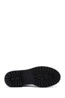 Women's Black Thick Soled Zippered Casual Boots | Derimod Women's Black Thick Soled Zippered Casual Boots | Derimod