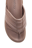 Men's Leather Slippers | Derimod Men's Leather Slippers | Derimod