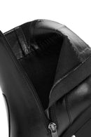 Women's Black Thick Heel Zipper Boots | Derimod Women's Black Thick Heel Zipper Boots | Derimod