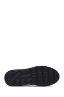 Erkek Siyah Bağcıklı Deri Sneaker | Derimod Erkek Siyah Bağcıklı Deri Sneaker | Derimod