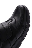 Women's Black Strappy Leather Comfort Shoes | Derimod Women's Black Strappy Leather Comfort Shoes | Derimod