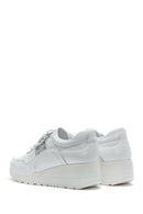 Women's Leather High Sole Sneaker | Derimod Women's Leather High Sole Sneaker | Derimod