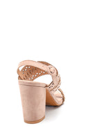 Women's Braided Heeled Sandals | Derimod Women's Braided Heeled Sandals | Derimod