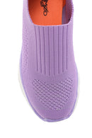 Kadın Mor Neon Detaylı Sneaker | Derimod Kadın Mor Neon Detaylı Sneaker | Derimod