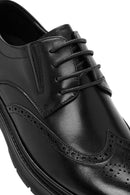 Derimod Fly Male Black Lace-Up Leather Casual Shoes | Derimod Derimod Fly Male Black Lace-Up Leather Casual Shoes | Derimod