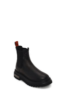 Harley Davidson Woman Black Mourir Nubuck Leather Chelsea Boots | Derimod Harley Davidson Woman Black Mourir Nubuck Leather Chelsea Boots | Derimod