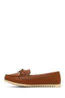 Kadın Taba Tokalı Loafer | Derimod Kadın Taba Tokalı Loafer | Derimod