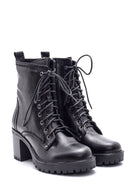 Women's Heeled Leather Boots | Derimod Women's Heeled Leather Boots | Derimod