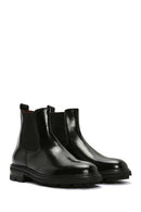 Men's Black Leather Chelsea Boots | Derimod Men's Black Leather Chelsea Boots | Derimod