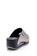 Women's High Soled Slippers | Derimod Women's High Soled Slippers | Derimod