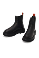 Harley Davidson Woman Black Mourir Nubuck Leather Chelsea Boots | Derimod Harley Davidson Woman Black Mourir Nubuck Leather Chelsea Boots | Derimod