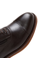 Men's Brown Lace-up Leather Casual Shoes | Derimod Men's Brown Lace-up Leather Casual Shoes | Derimod