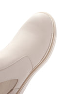 Women's Beige Thick Soled Chelsea Boots | Derimod Women's Beige Thick Soled Chelsea Boots | Derimod