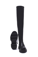 Women's Leather Long Boots | Derimod Women's Leather Long Boots | Derimod